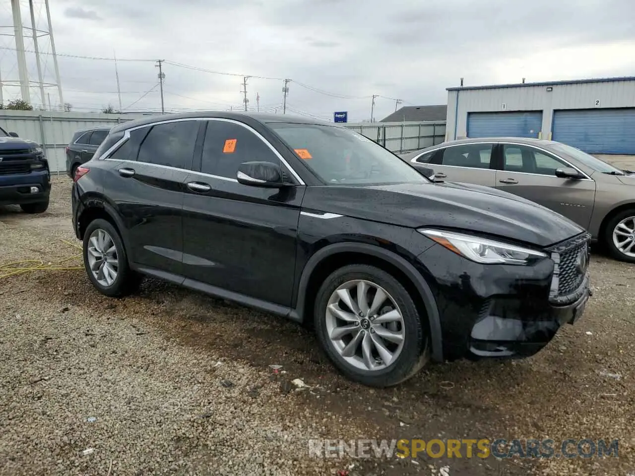 4 fotografías del automóvil dañado 3PCAJ5M10LF114300 INFINITI QX50 2020