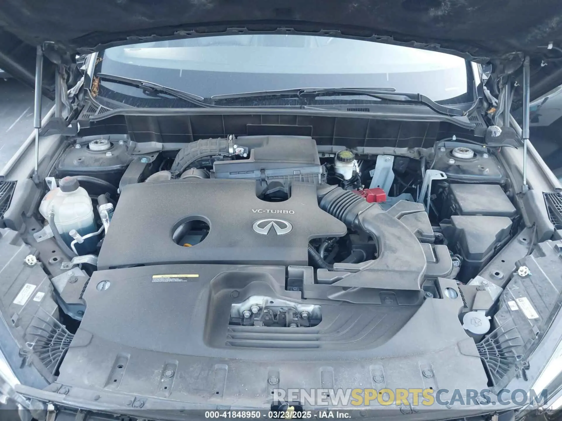 10 fotografías del automóvil dañado 3PCAJ5M10LF116144 INFINITI QX50 2020