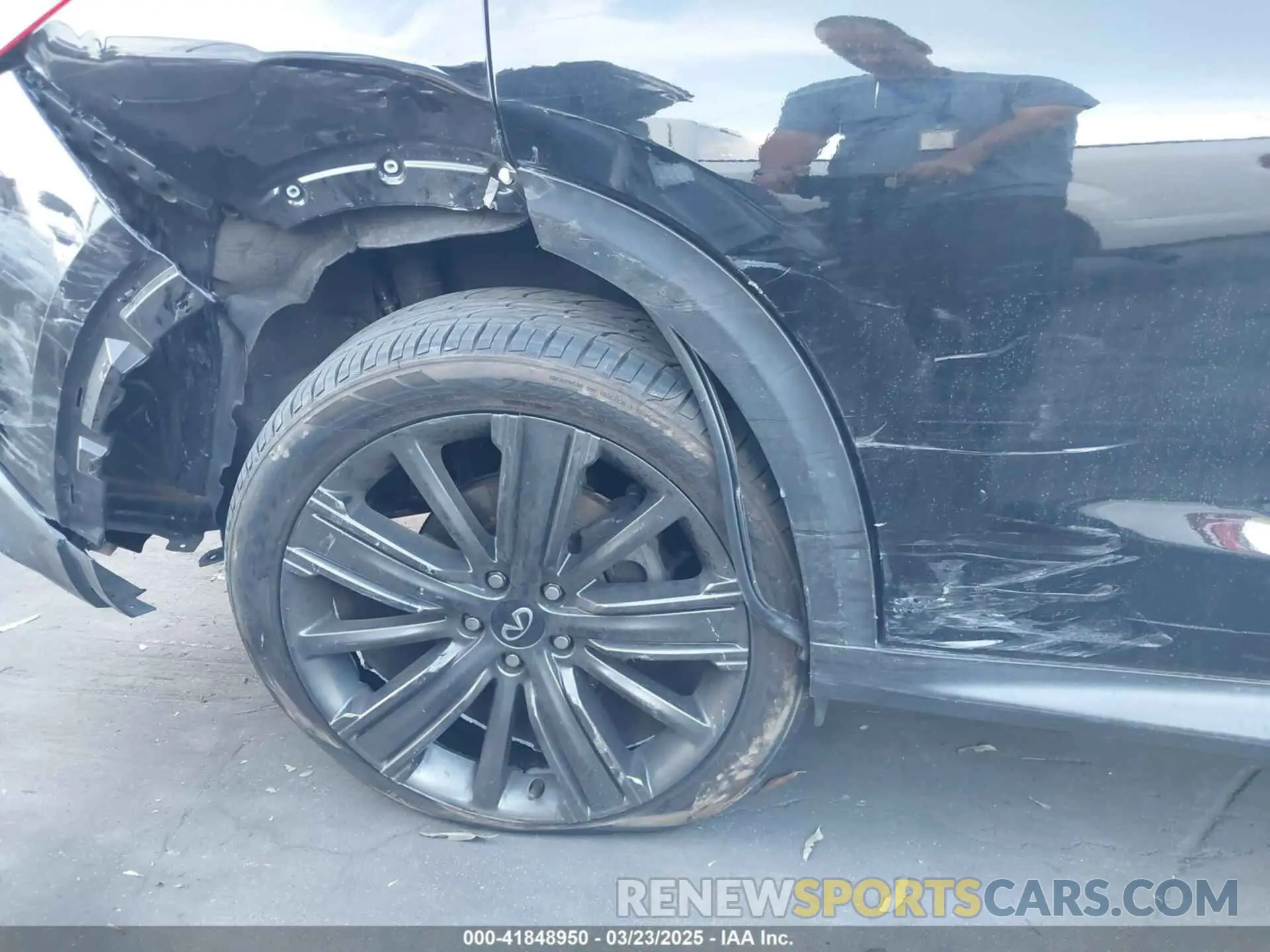 20 fotografías del automóvil dañado 3PCAJ5M10LF116144 INFINITI QX50 2020