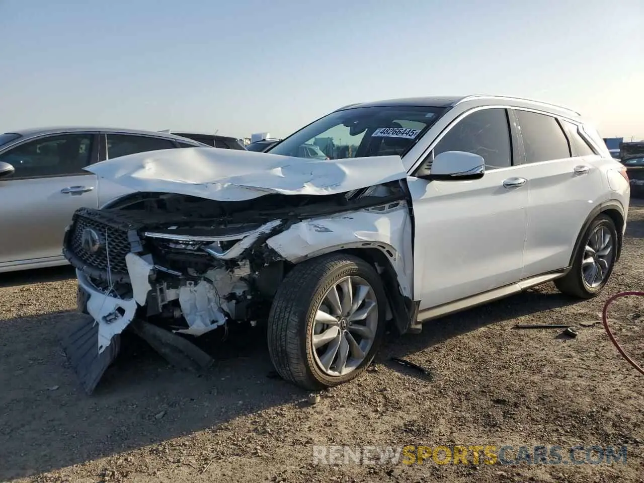 1 fotografías del automóvil dañado 3PCAJ5M11LF121403 INFINITI QX50 2020