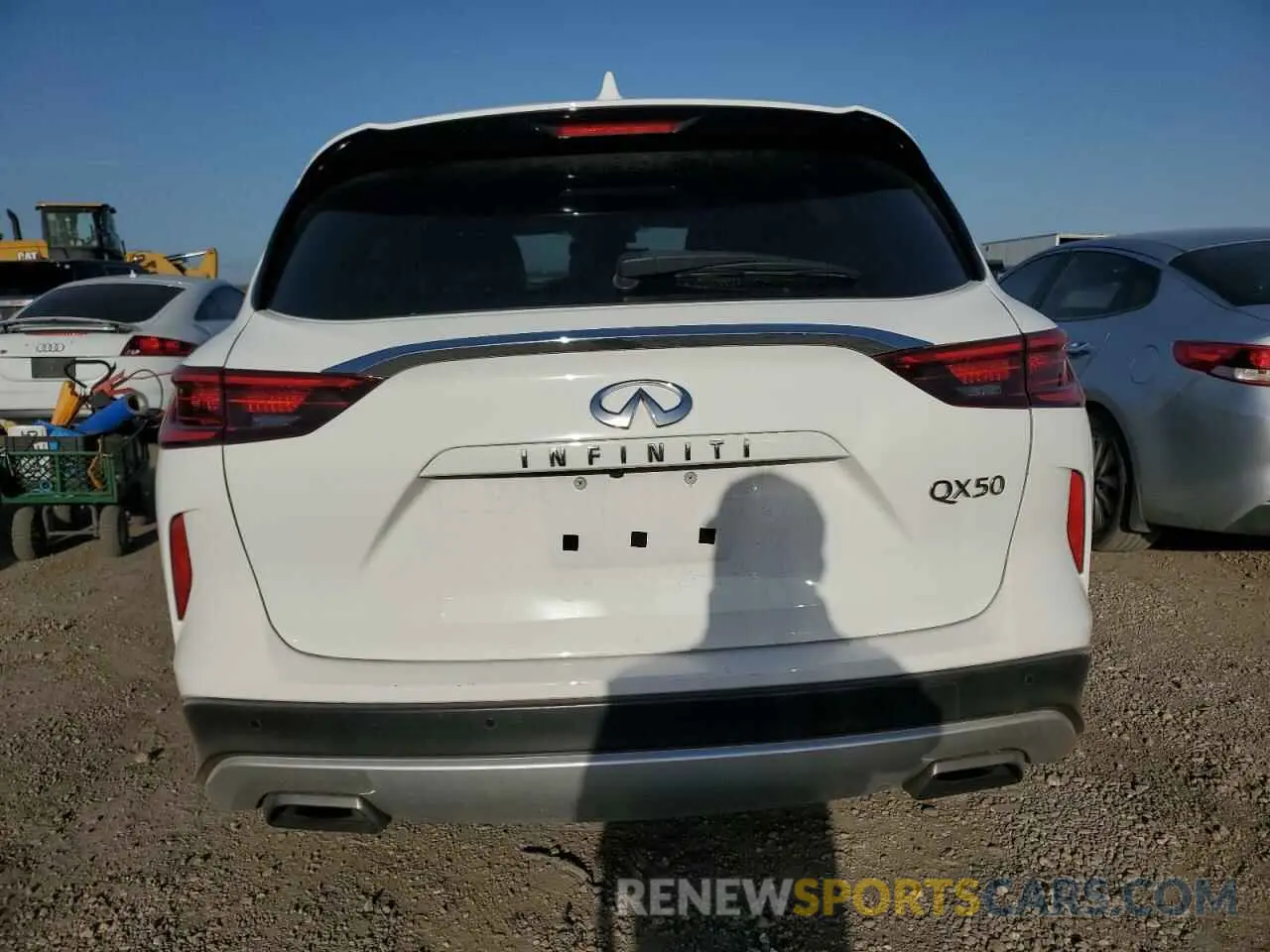 6 fotografías del automóvil dañado 3PCAJ5M11LF121403 INFINITI QX50 2020