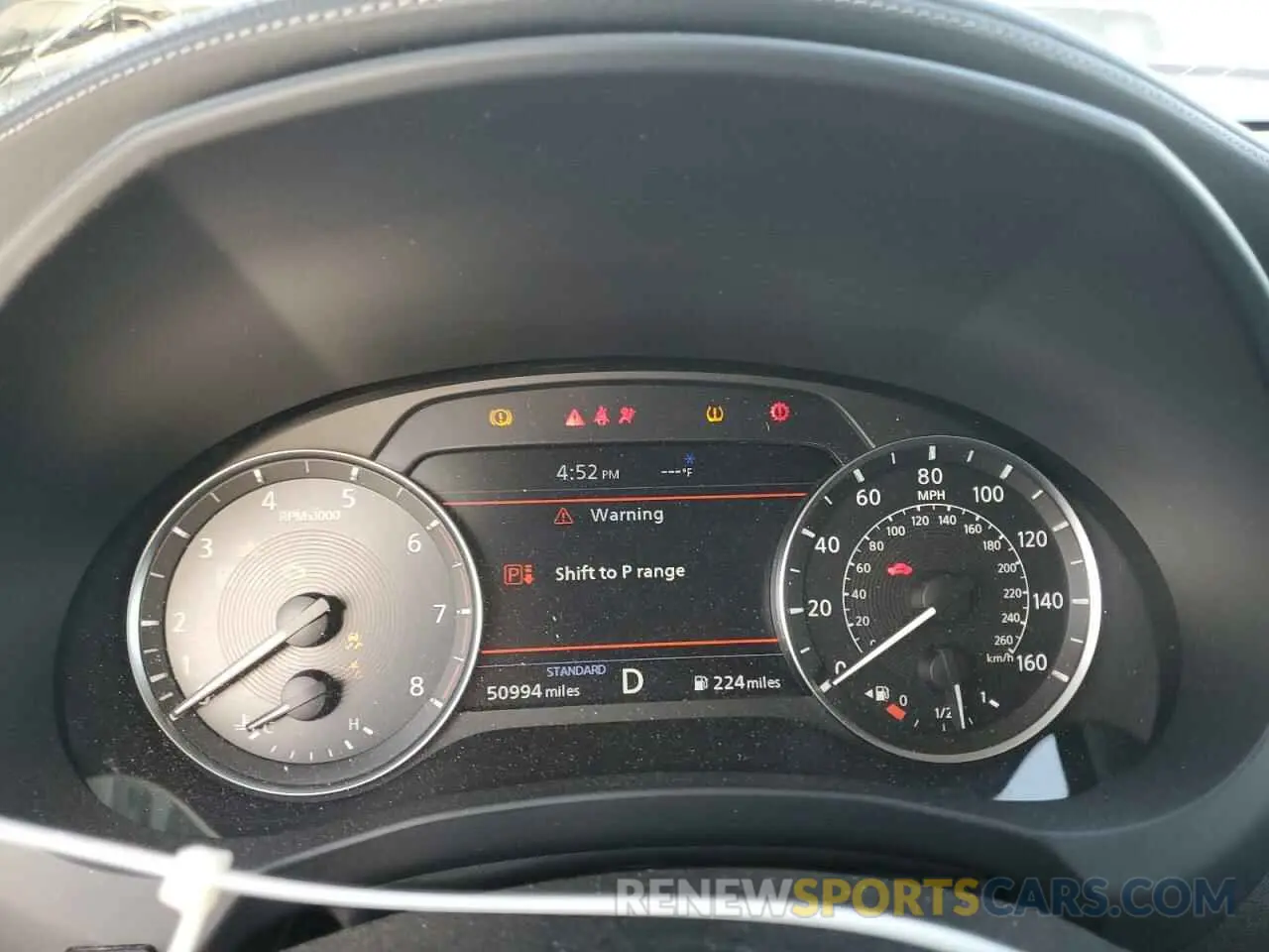 9 fotografías del automóvil dañado 3PCAJ5M11LF121403 INFINITI QX50 2020