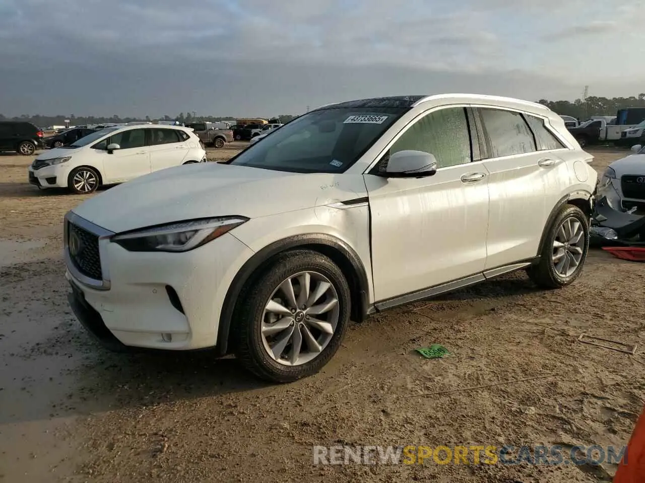 1 fotografías del automóvil dañado 3PCAJ5M12LF102665 INFINITI QX50 2020