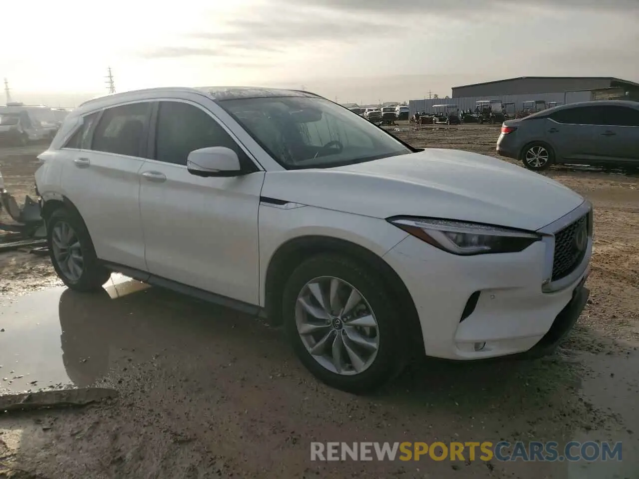 4 fotografías del automóvil dañado 3PCAJ5M12LF102665 INFINITI QX50 2020