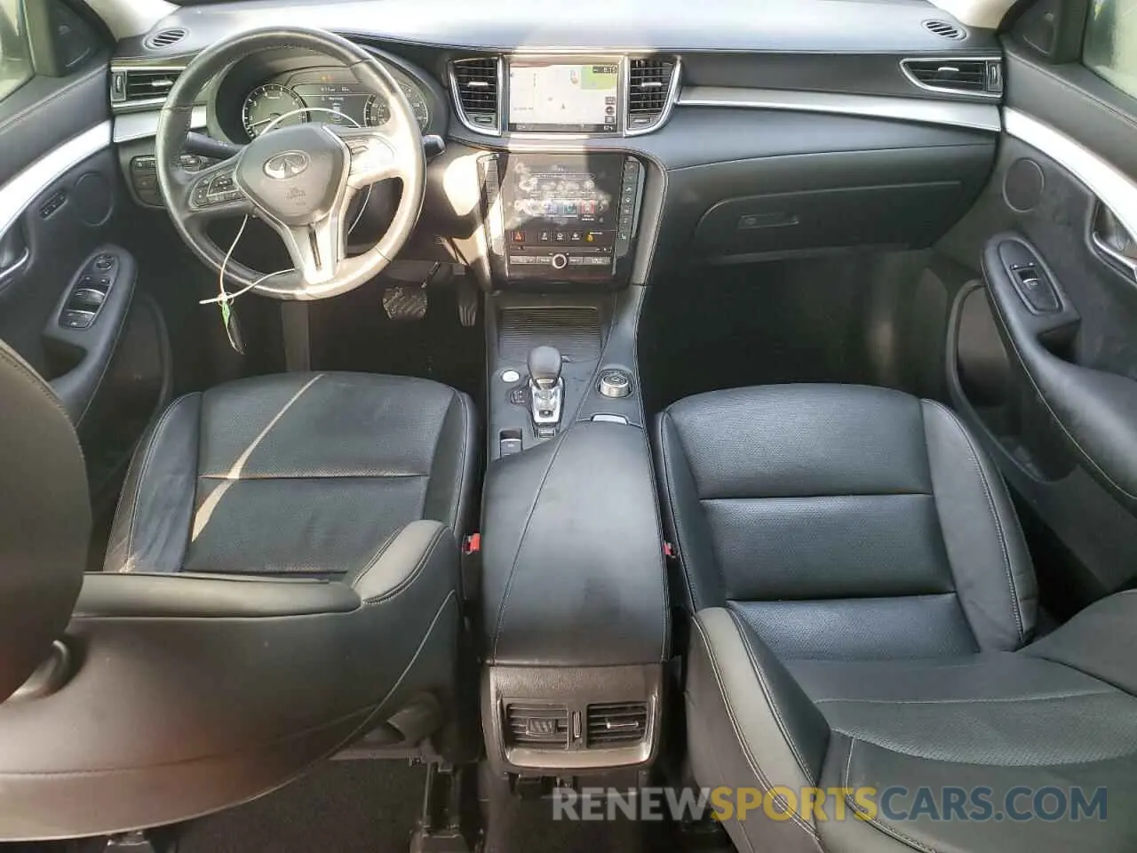 8 fotografías del automóvil dañado 3PCAJ5M12LF102665 INFINITI QX50 2020
