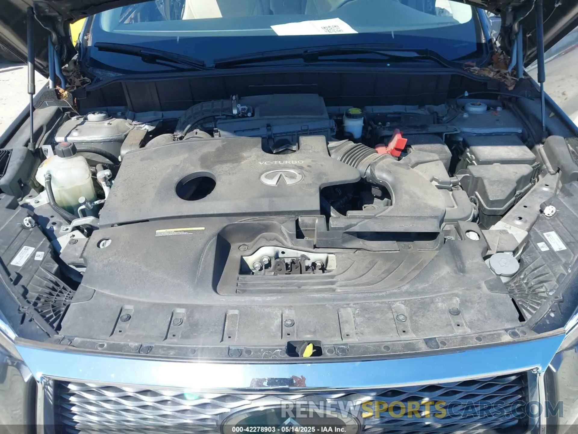 10 fotografías del automóvil dañado 3PCAJ5M13LF103064 INFINITI QX50 2020