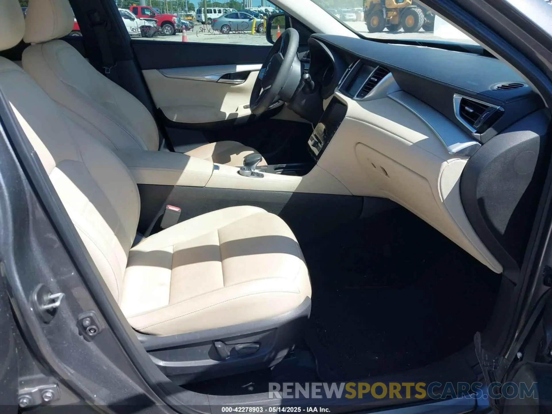 5 fotografías del automóvil dañado 3PCAJ5M13LF103064 INFINITI QX50 2020