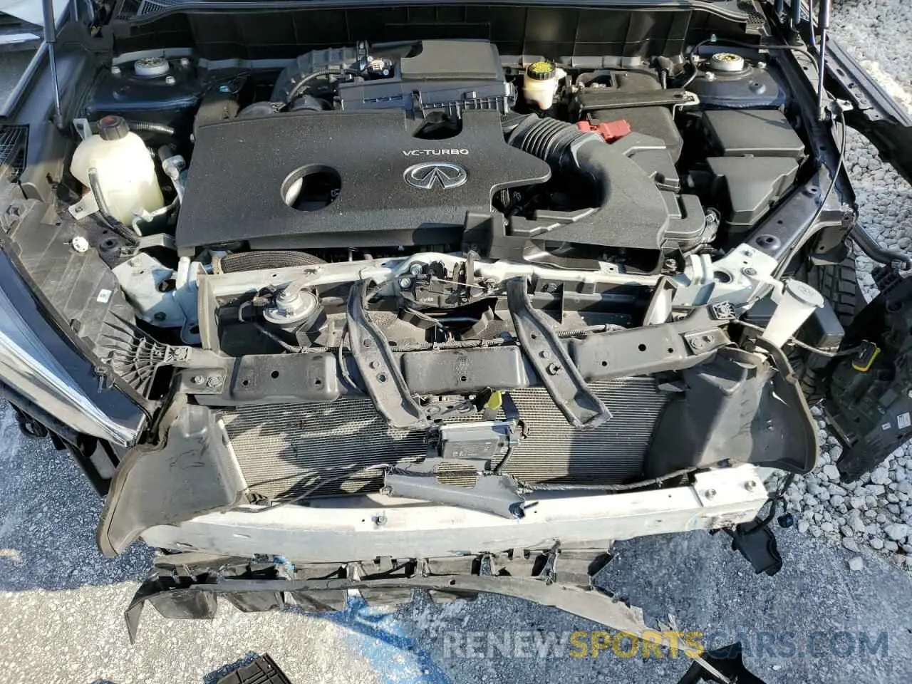 11 fotografías del automóvil dañado 3PCAJ5M14LF119130 INFINITI QX50 2020