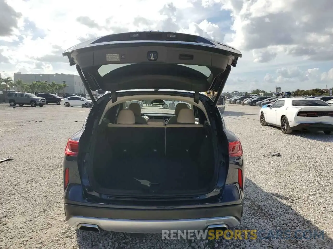 6 fotografías del automóvil dañado 3PCAJ5M14LF119130 INFINITI QX50 2020