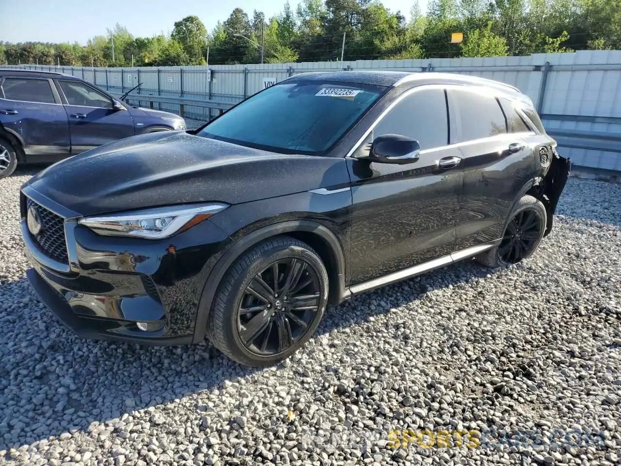 1 fotografías del automóvil dañado 3PCAJ5M14LF119144 INFINITI QX50 2020
