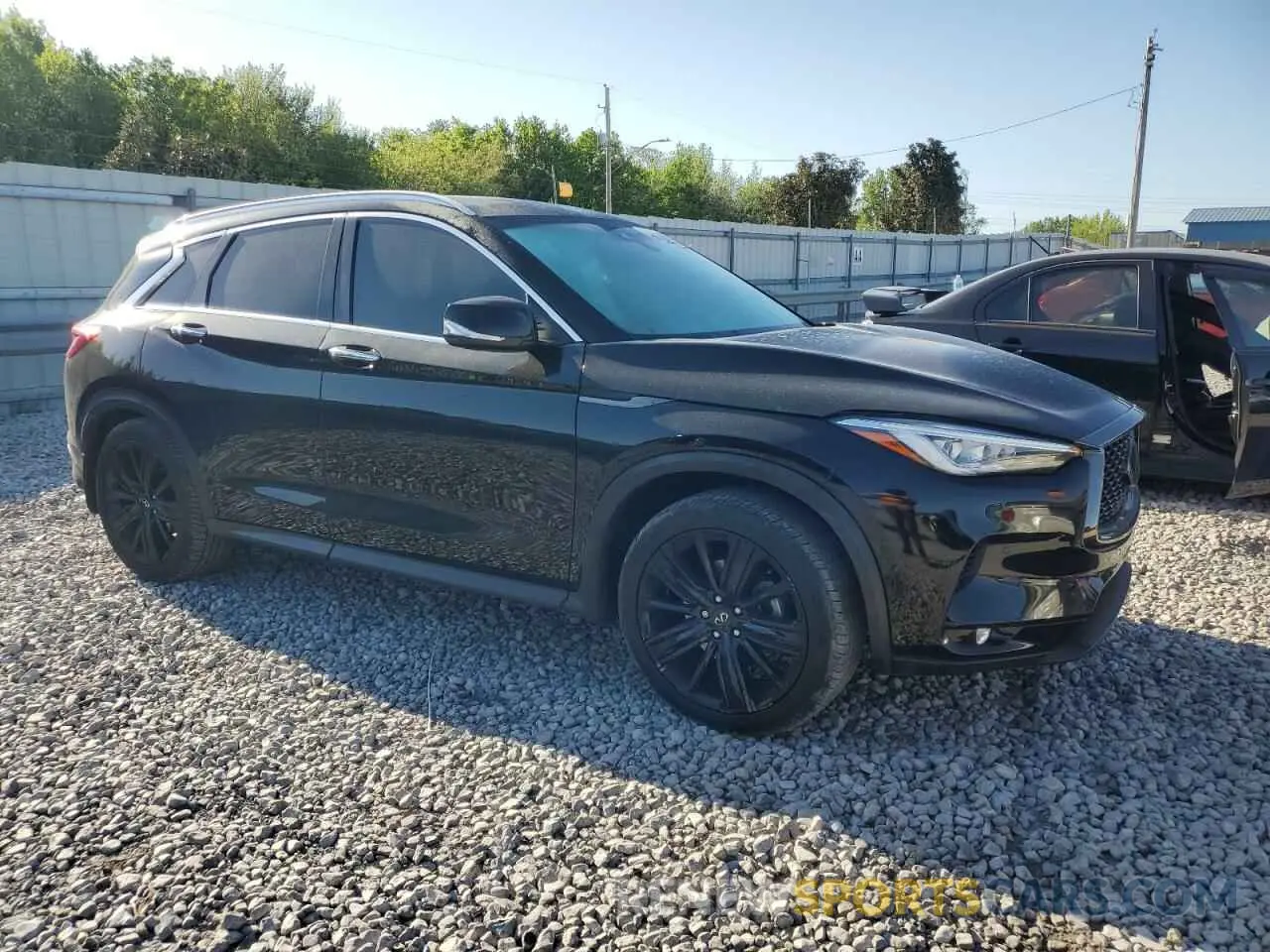 4 fotografías del automóvil dañado 3PCAJ5M14LF119144 INFINITI QX50 2020