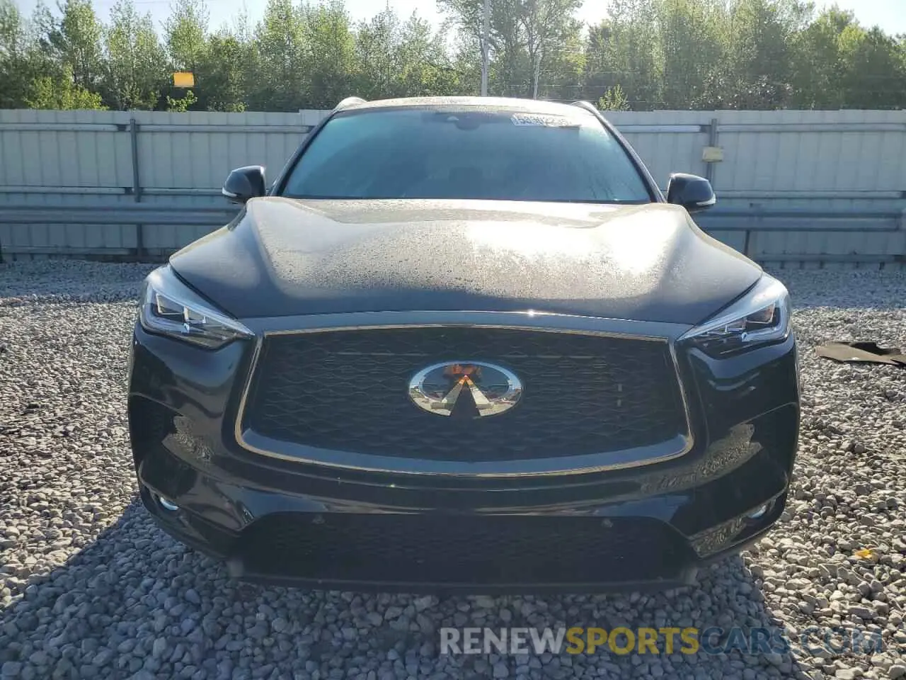 5 fotografías del automóvil dañado 3PCAJ5M14LF119144 INFINITI QX50 2020