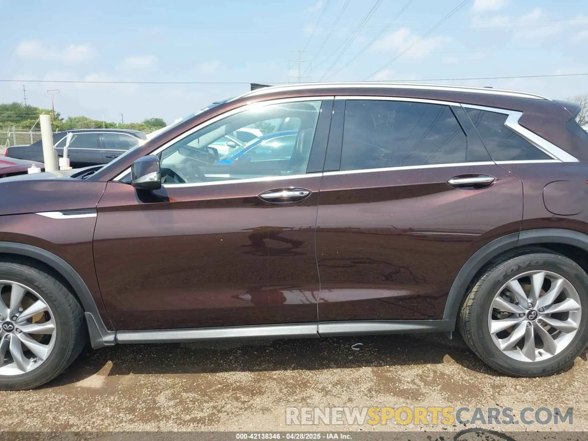 14 fotografías del automóvil dañado 3PCAJ5M18LF100693 INFINITI QX50 2020
