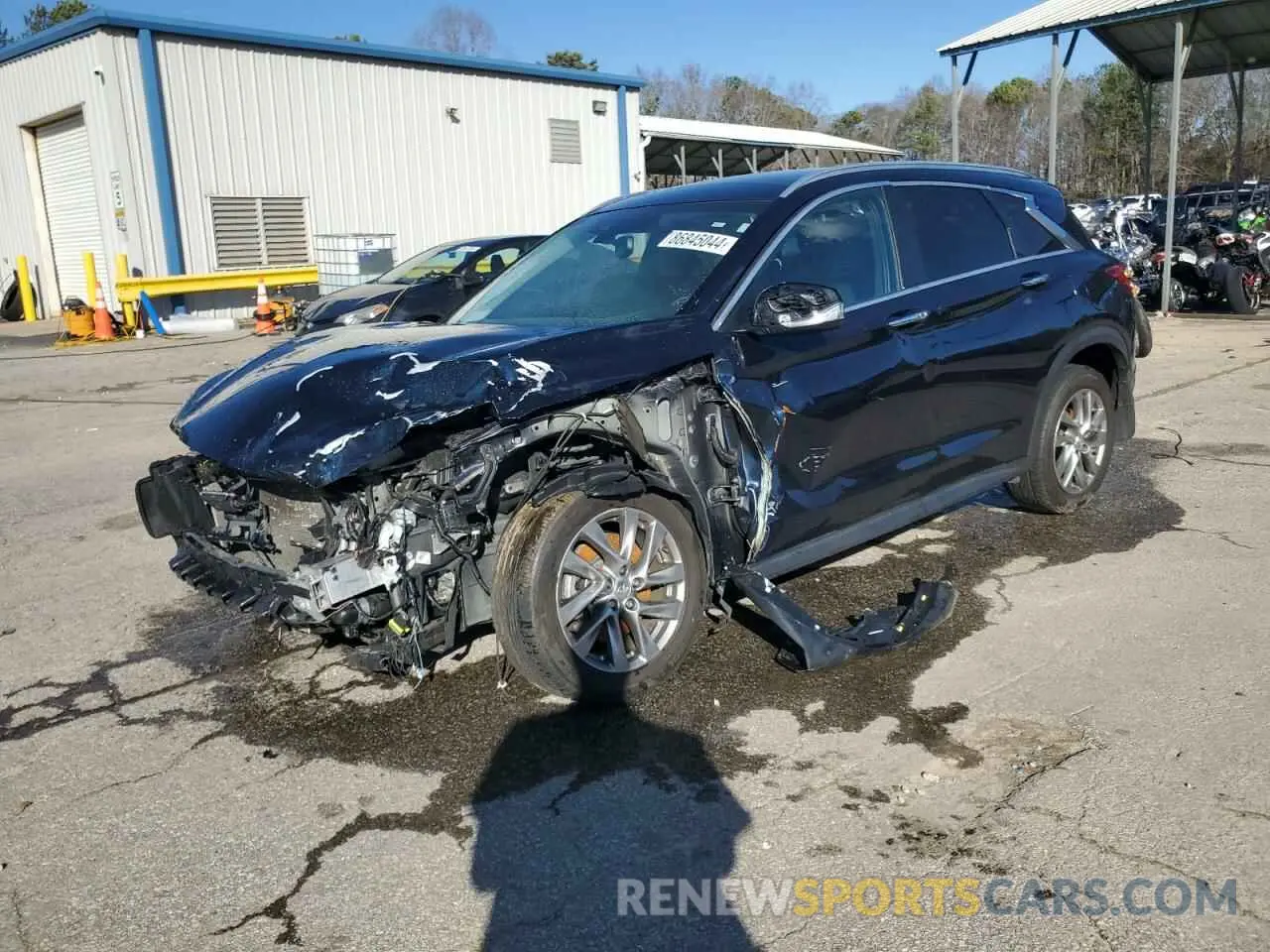 1 fotografías del automóvil dañado 3PCAJ5M18LF104095 INFINITI QX50 2020