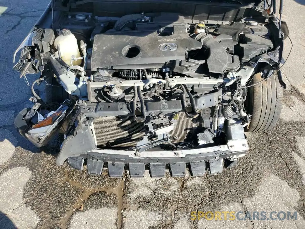 12 fotografías del automóvil dañado 3PCAJ5M18LF104095 INFINITI QX50 2020