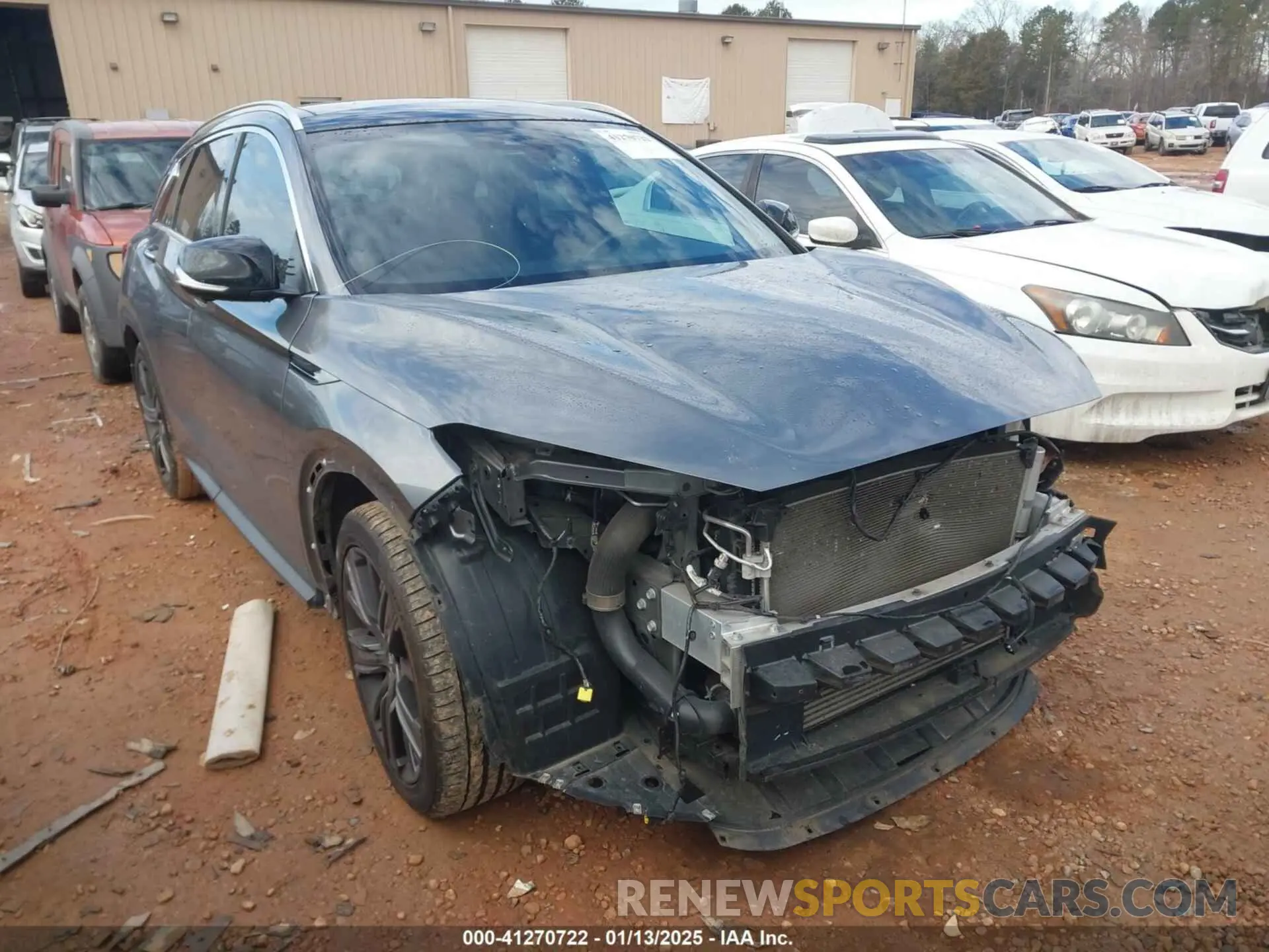 1 fotografías del automóvil dañado 3PCAJ5M18LF108423 INFINITI QX50 2020