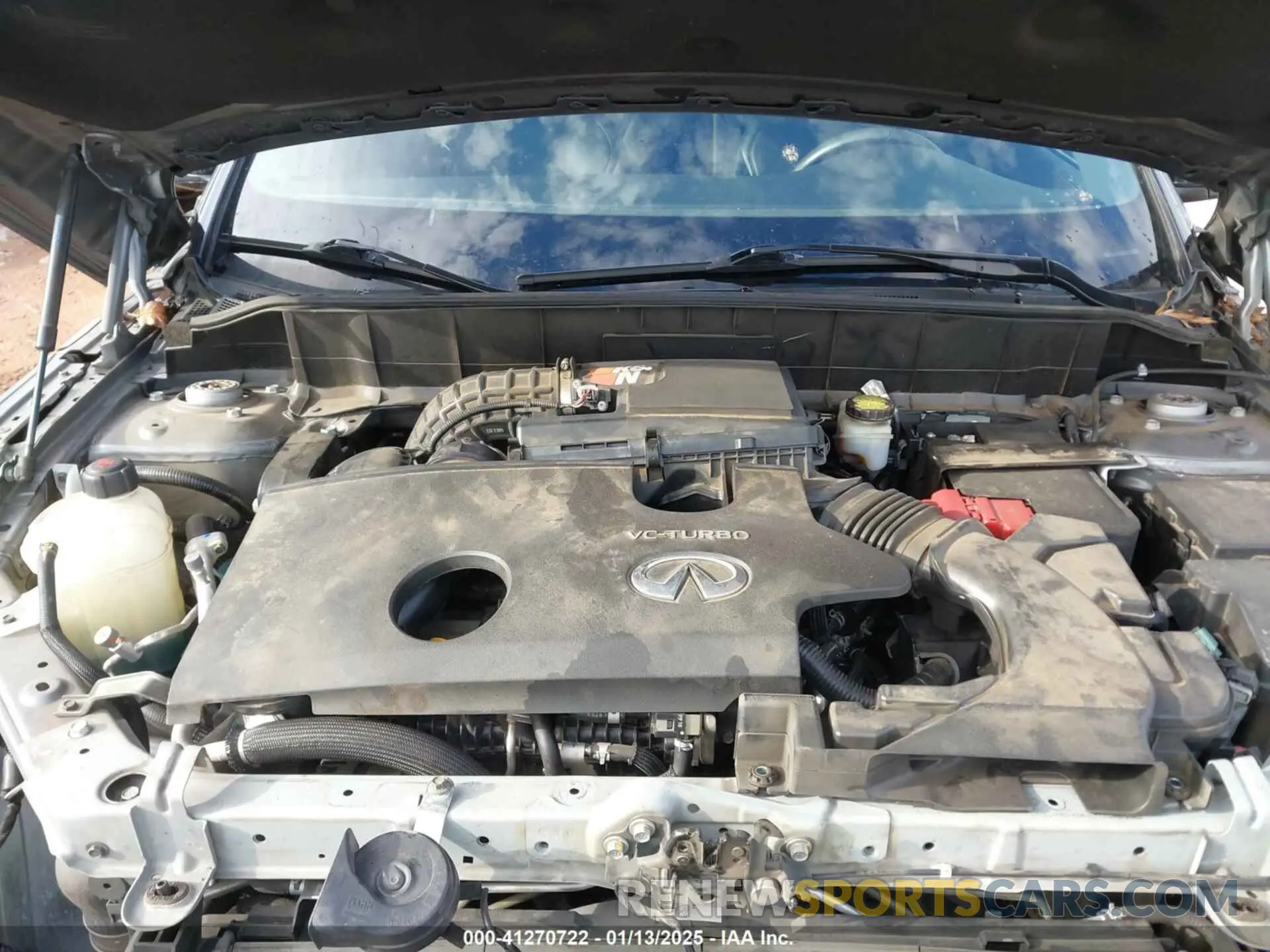 10 fotografías del automóvil dañado 3PCAJ5M18LF108423 INFINITI QX50 2020