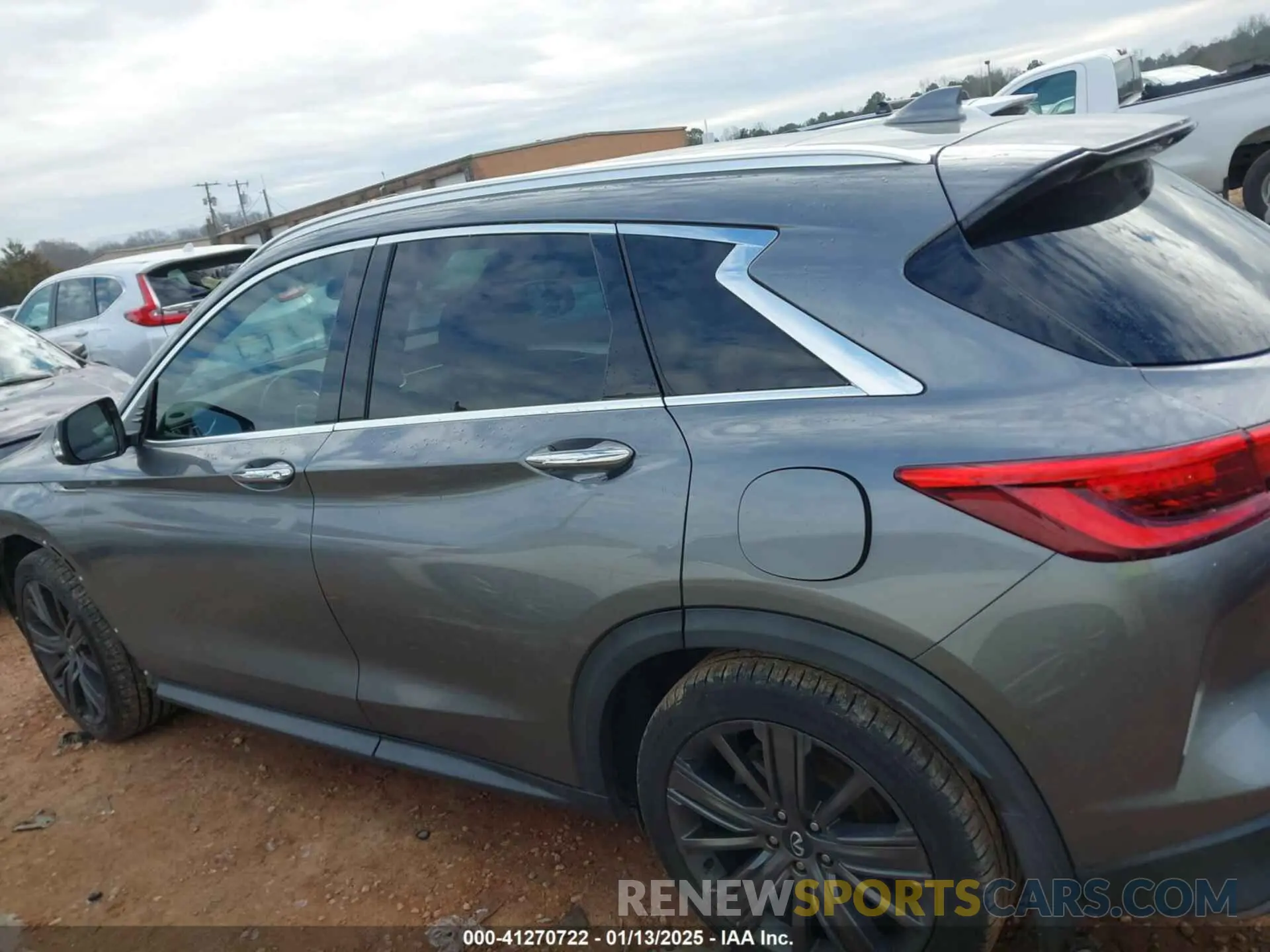 14 fotografías del automóvil dañado 3PCAJ5M18LF108423 INFINITI QX50 2020