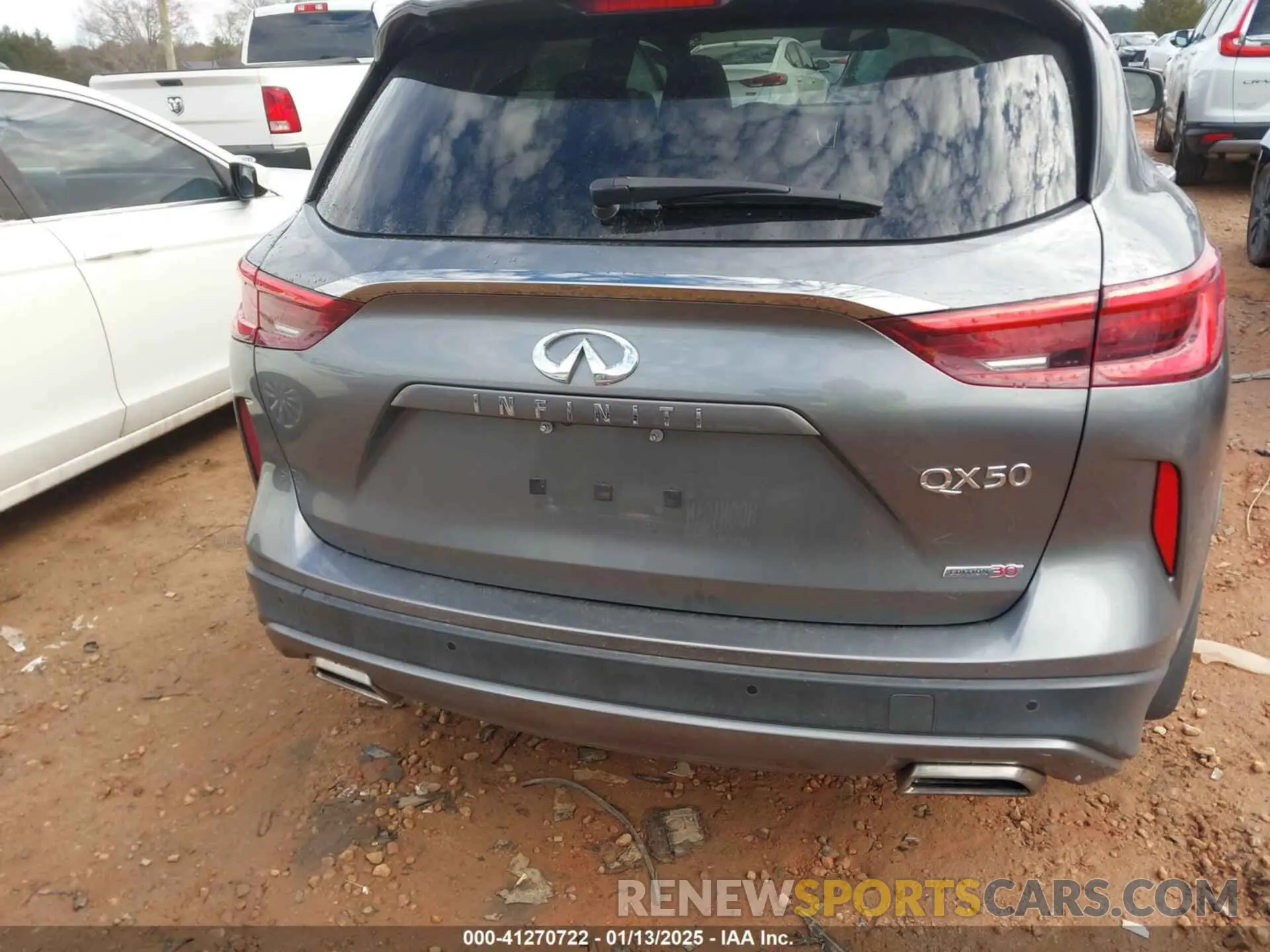 16 fotografías del automóvil dañado 3PCAJ5M18LF108423 INFINITI QX50 2020