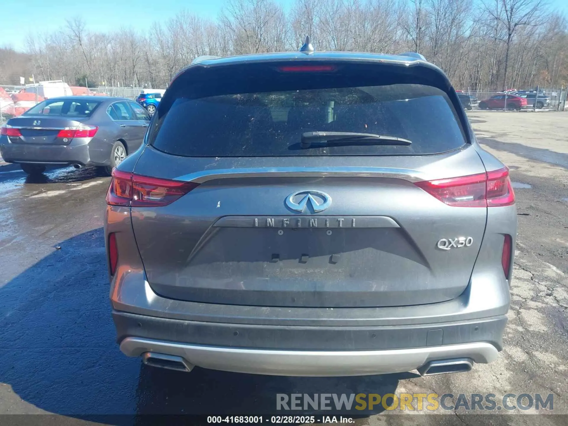 17 fotografías del automóvil dañado 3PCAJ5M18LF113279 INFINITI QX50 2020