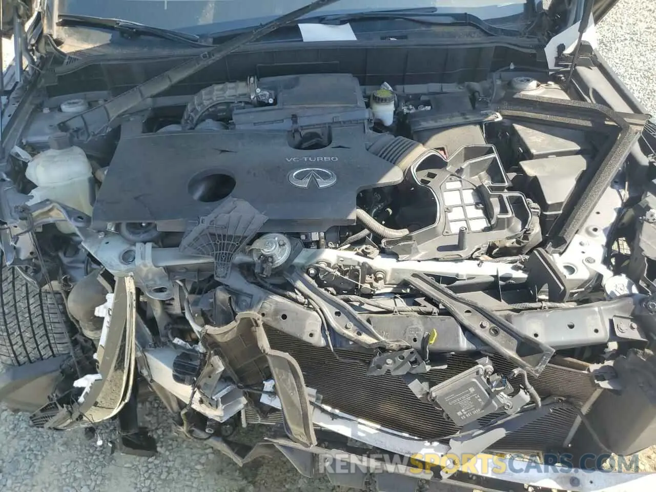11 fotografías del automóvil dañado 3PCAJ5M19LF109242 INFINITI QX50 2020