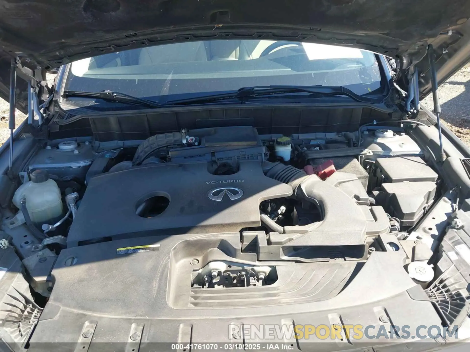 10 fotografías del automóvil dañado 3PCAJ5M1XLF101179 INFINITI QX50 2020