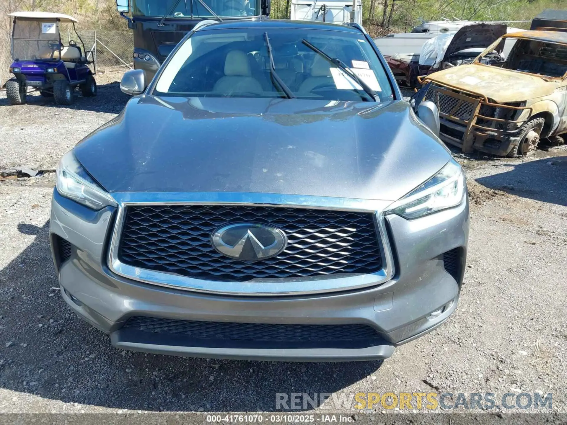 12 fotografías del automóvil dañado 3PCAJ5M1XLF101179 INFINITI QX50 2020