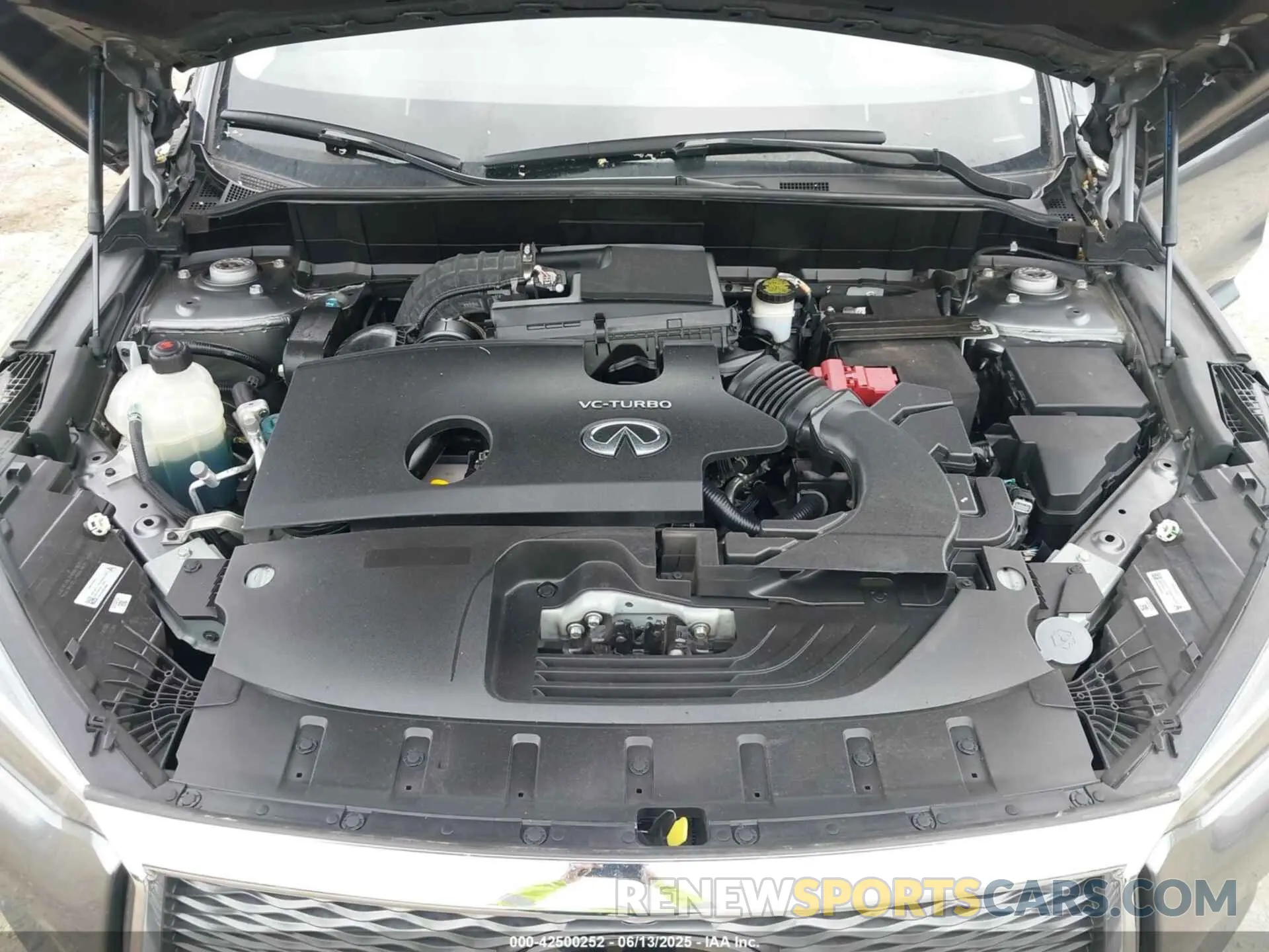 10 fotografías del automóvil dañado 3PCAJ5M1XLF117060 INFINITI QX50 2020