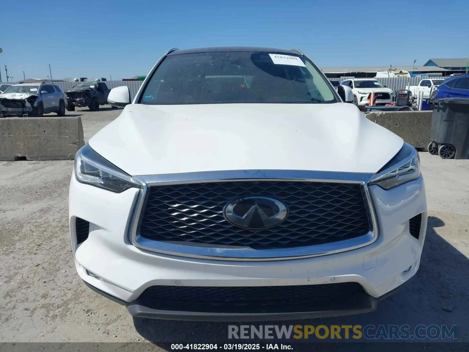 11 fotografías del automóvil dañado 3PCAJ5M32LF103266 INFINITI QX50 2020