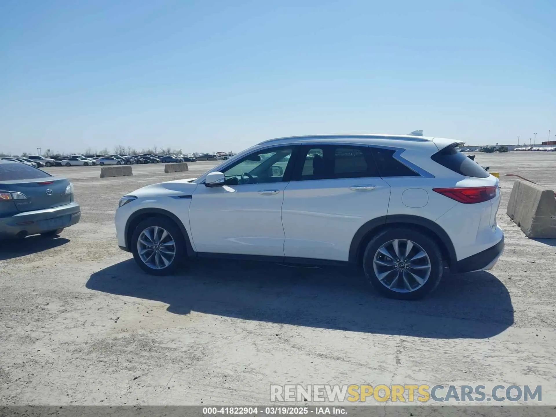 6 fotografías del automóvil dañado 3PCAJ5M32LF103266 INFINITI QX50 2020