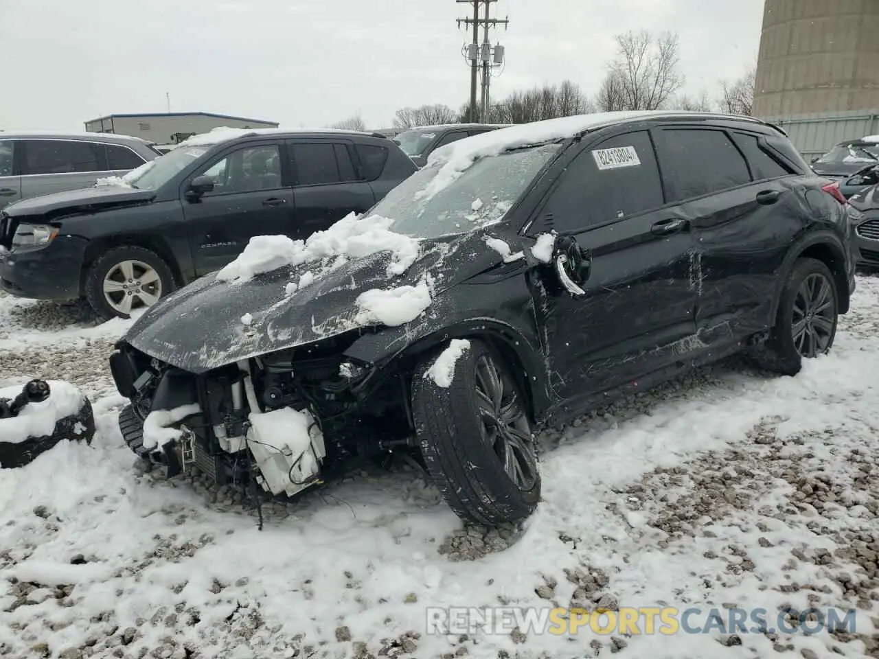 1 fotografías del automóvil dañado 3PCAJ5M32LF115076 INFINITI QX50 2020