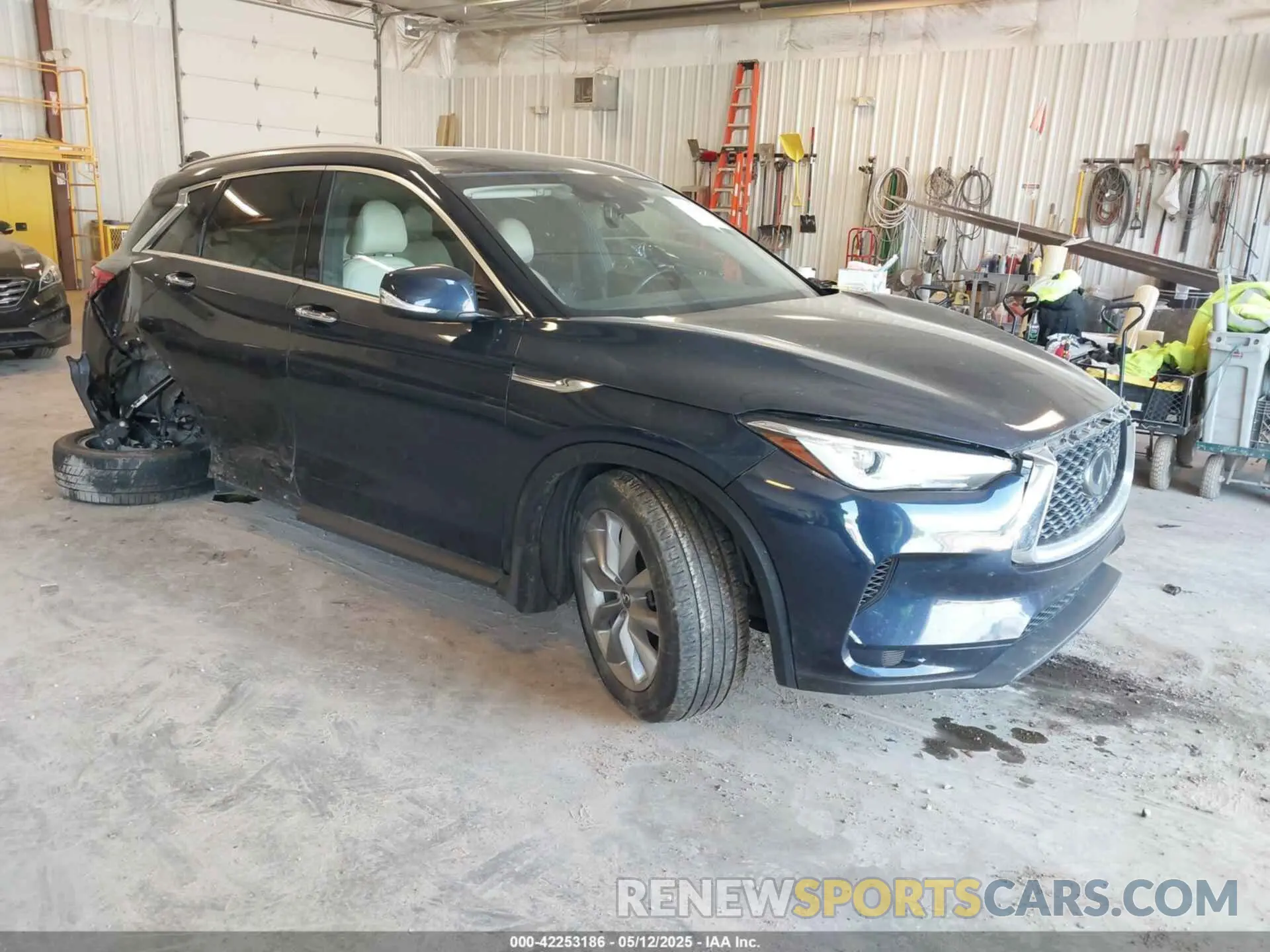 1 fotografías del automóvil dañado 3PCAJ5M34LF119677 INFINITI QX50 2020