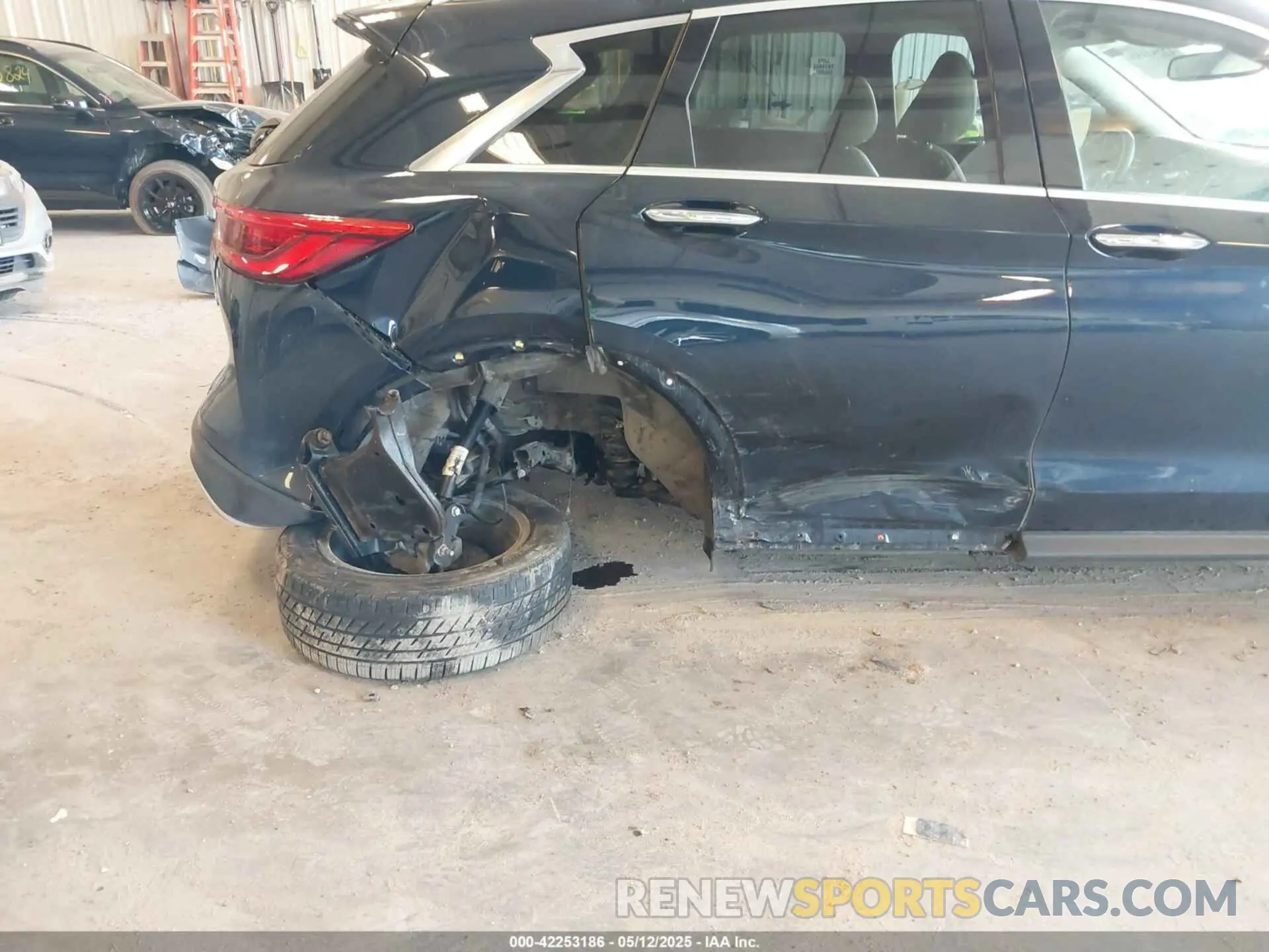 6 fotografías del automóvil dañado 3PCAJ5M34LF119677 INFINITI QX50 2020
