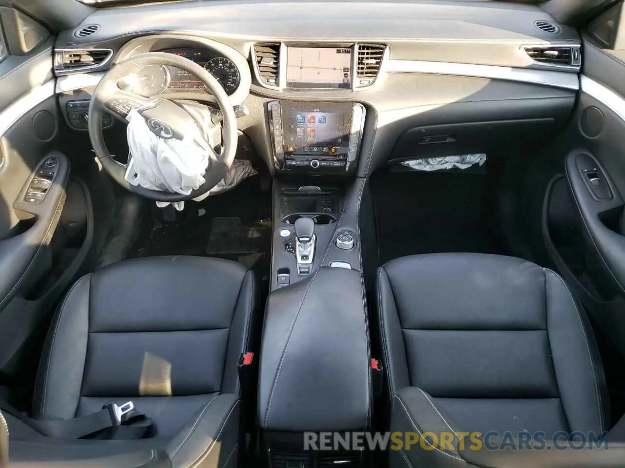 8 fotografías del automóvil dañado 3PCAJ5M36LF111922 INFINITI QX50 2020