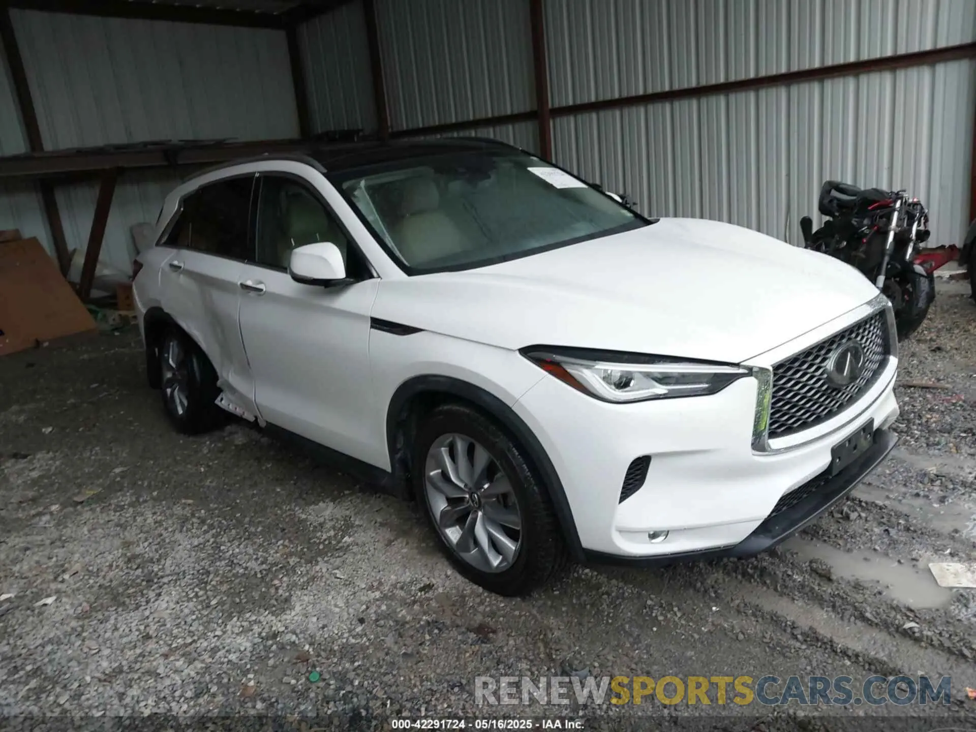 1 fotografías del automóvil dañado 3PCAJ5M36LF115985 INFINITI QX50 2020
