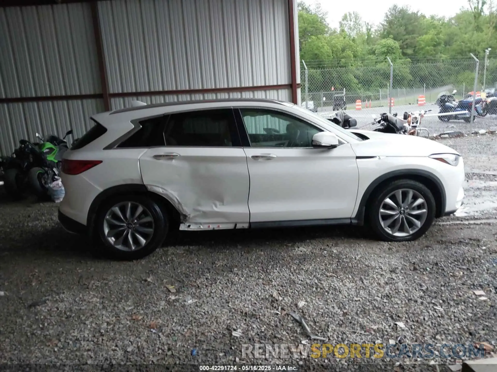13 fotografías del automóvil dañado 3PCAJ5M36LF115985 INFINITI QX50 2020