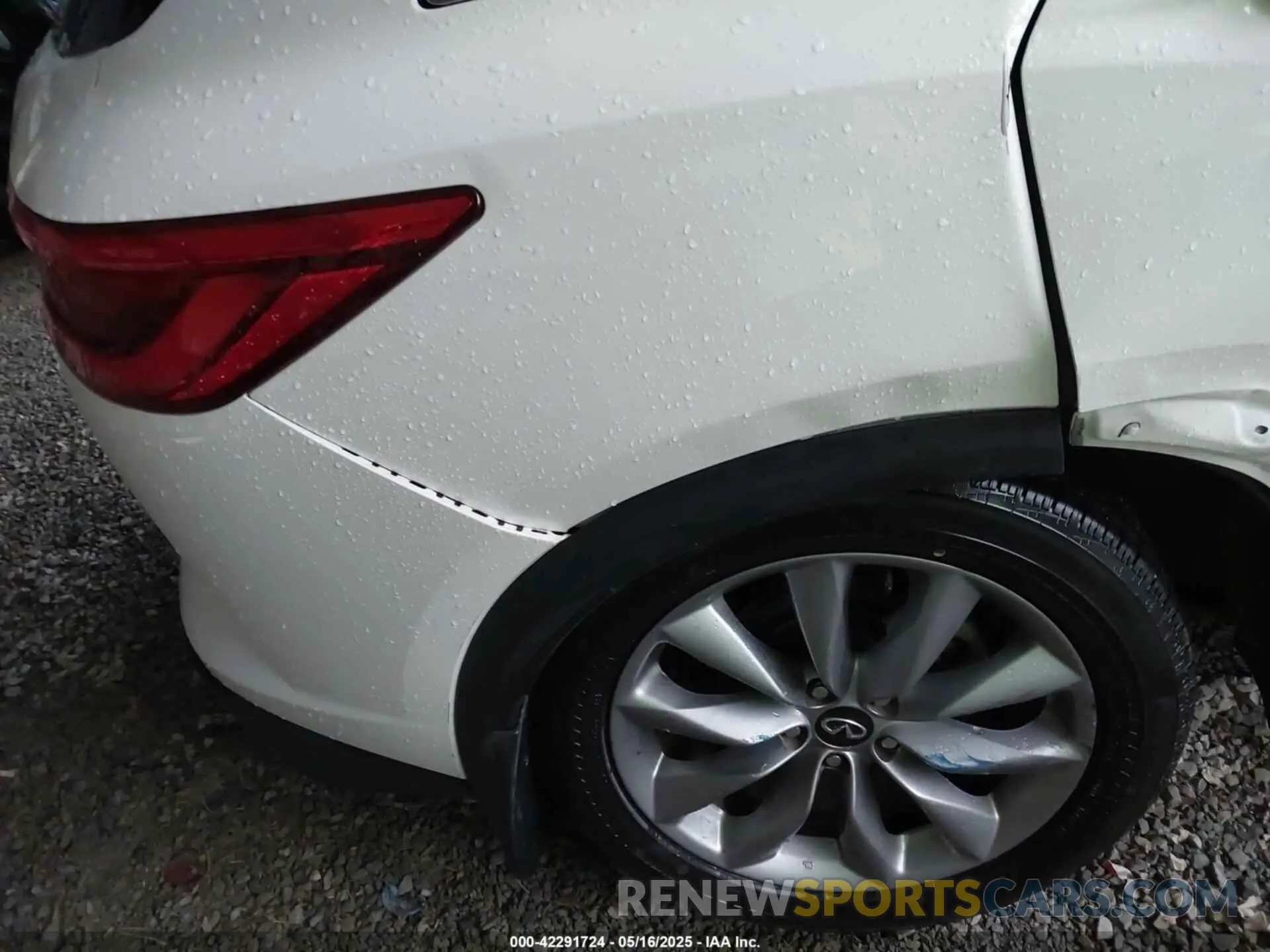17 fotografías del automóvil dañado 3PCAJ5M36LF115985 INFINITI QX50 2020
