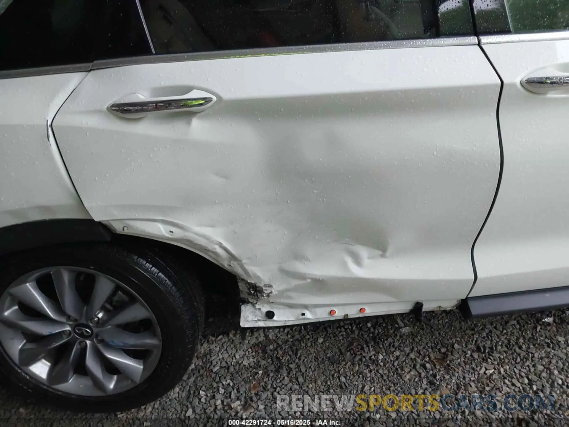 6 fotografías del automóvil dañado 3PCAJ5M36LF115985 INFINITI QX50 2020