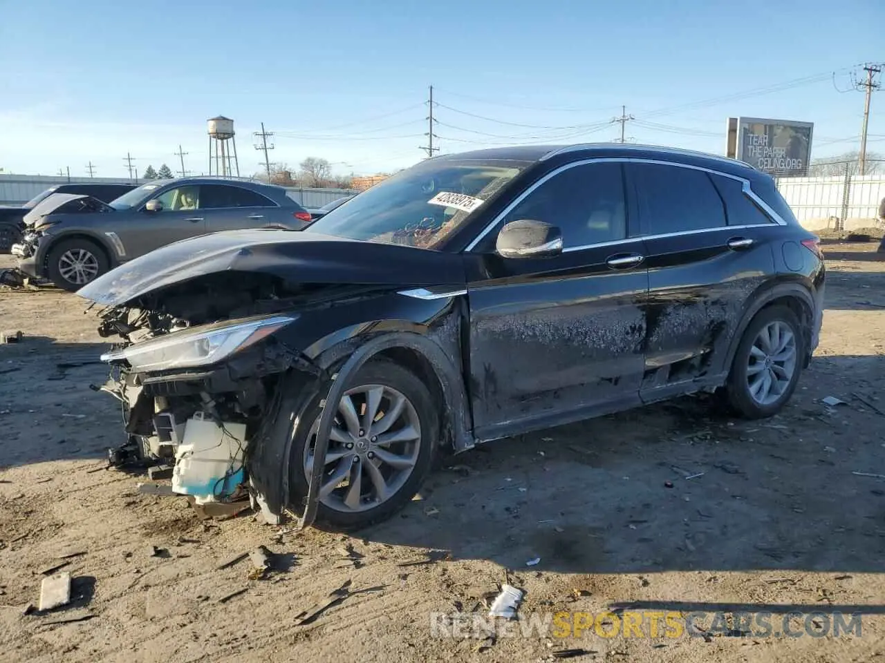 1 fotografías del automóvil dañado 3PCAJ5M36LF117347 INFINITI QX50 2020