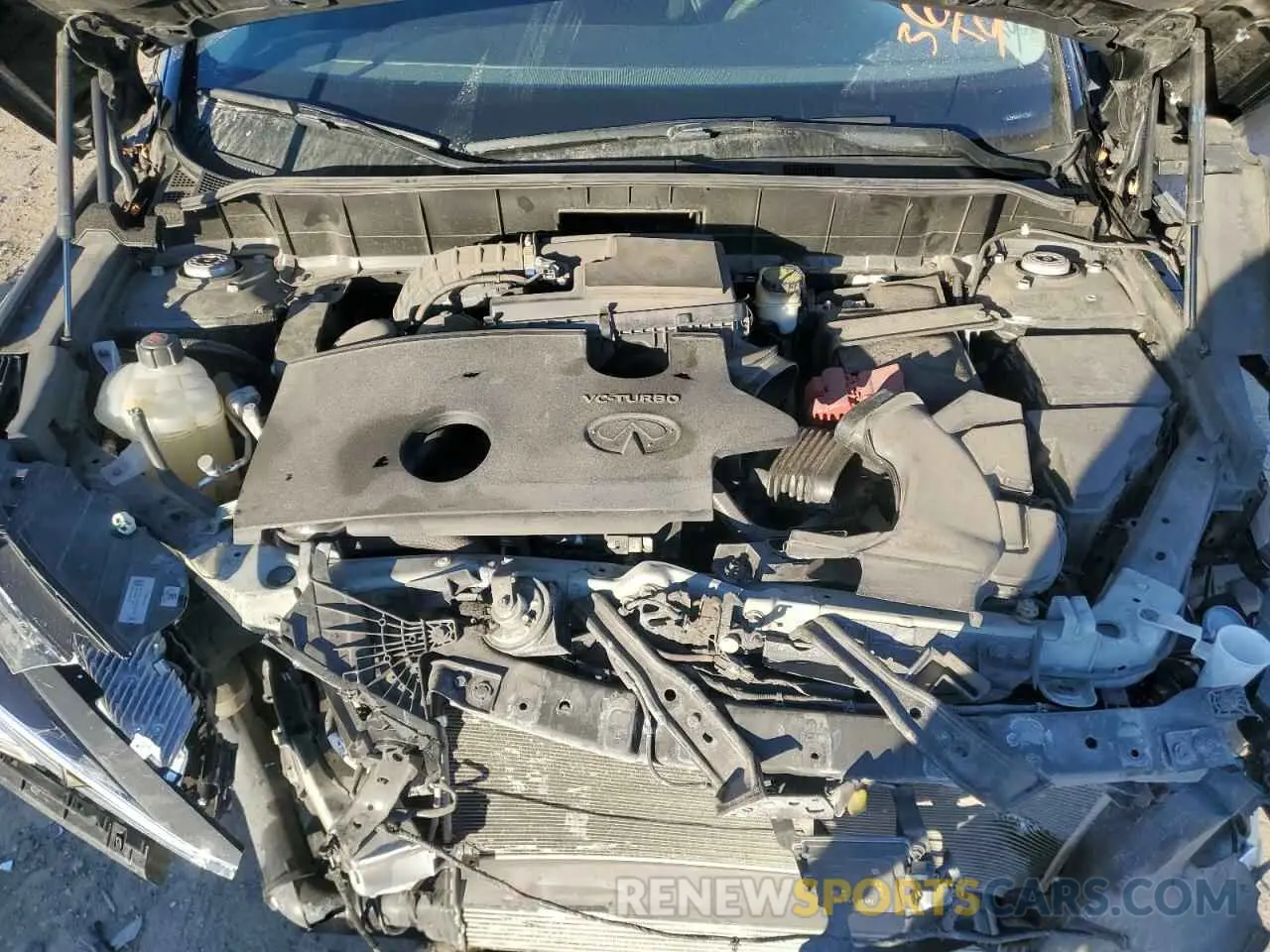 12 fotografías del automóvil dañado 3PCAJ5M36LF117347 INFINITI QX50 2020