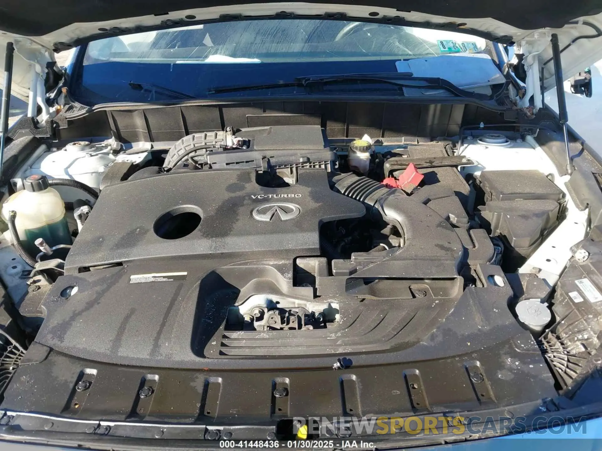 10 fotografías del automóvil dañado 3PCAJ5M37LF111864 INFINITI QX50 2020