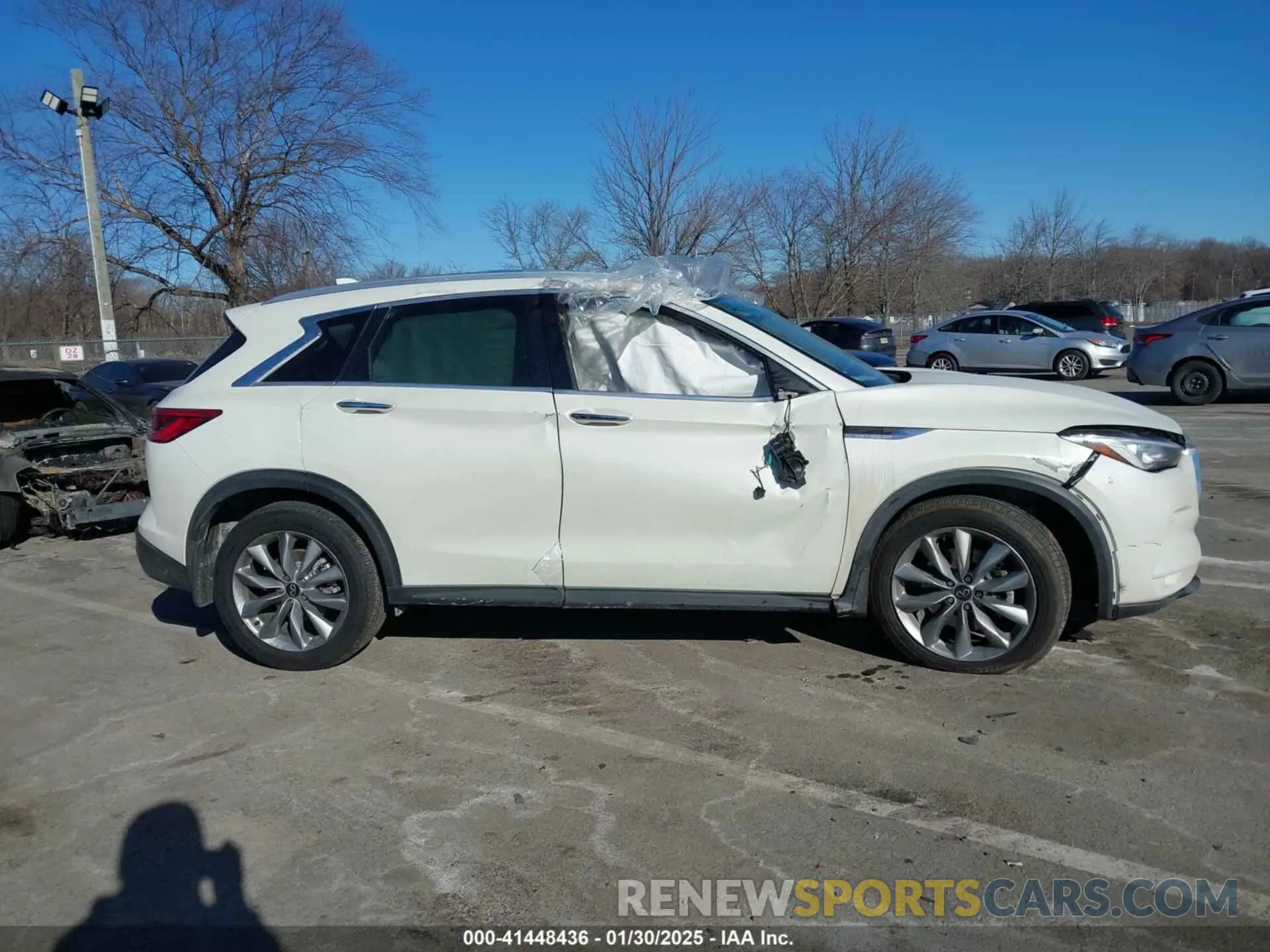 13 fotografías del automóvil dañado 3PCAJ5M37LF111864 INFINITI QX50 2020