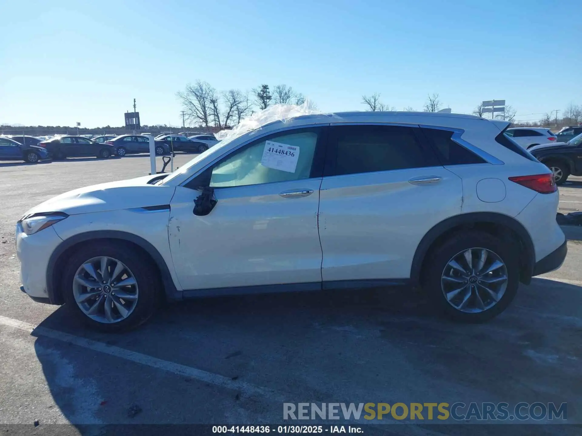 14 fotografías del automóvil dañado 3PCAJ5M37LF111864 INFINITI QX50 2020
