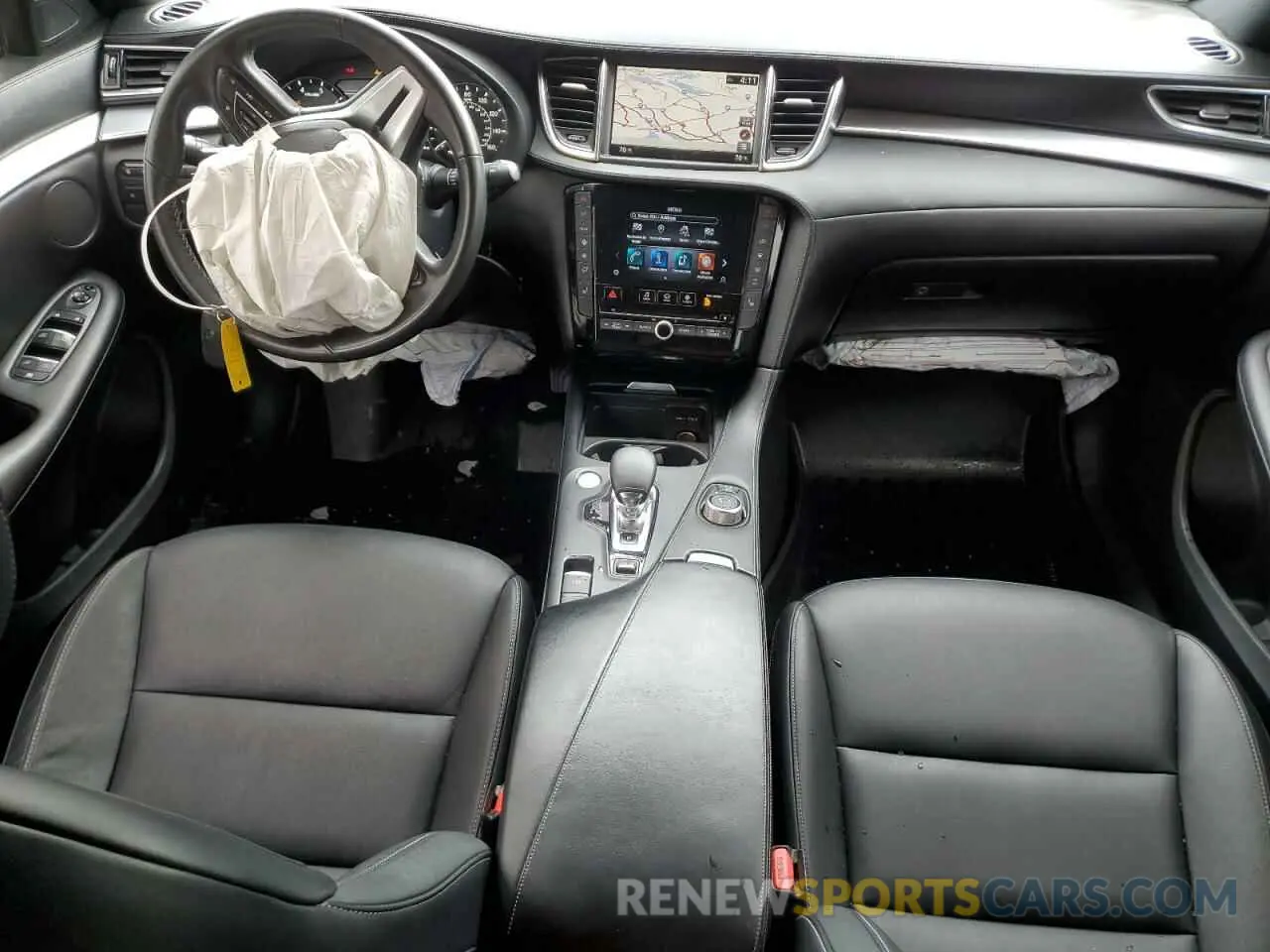 8 fotografías del automóvil dañado 3PCAJ5M39LF104740 INFINITI QX50 2020