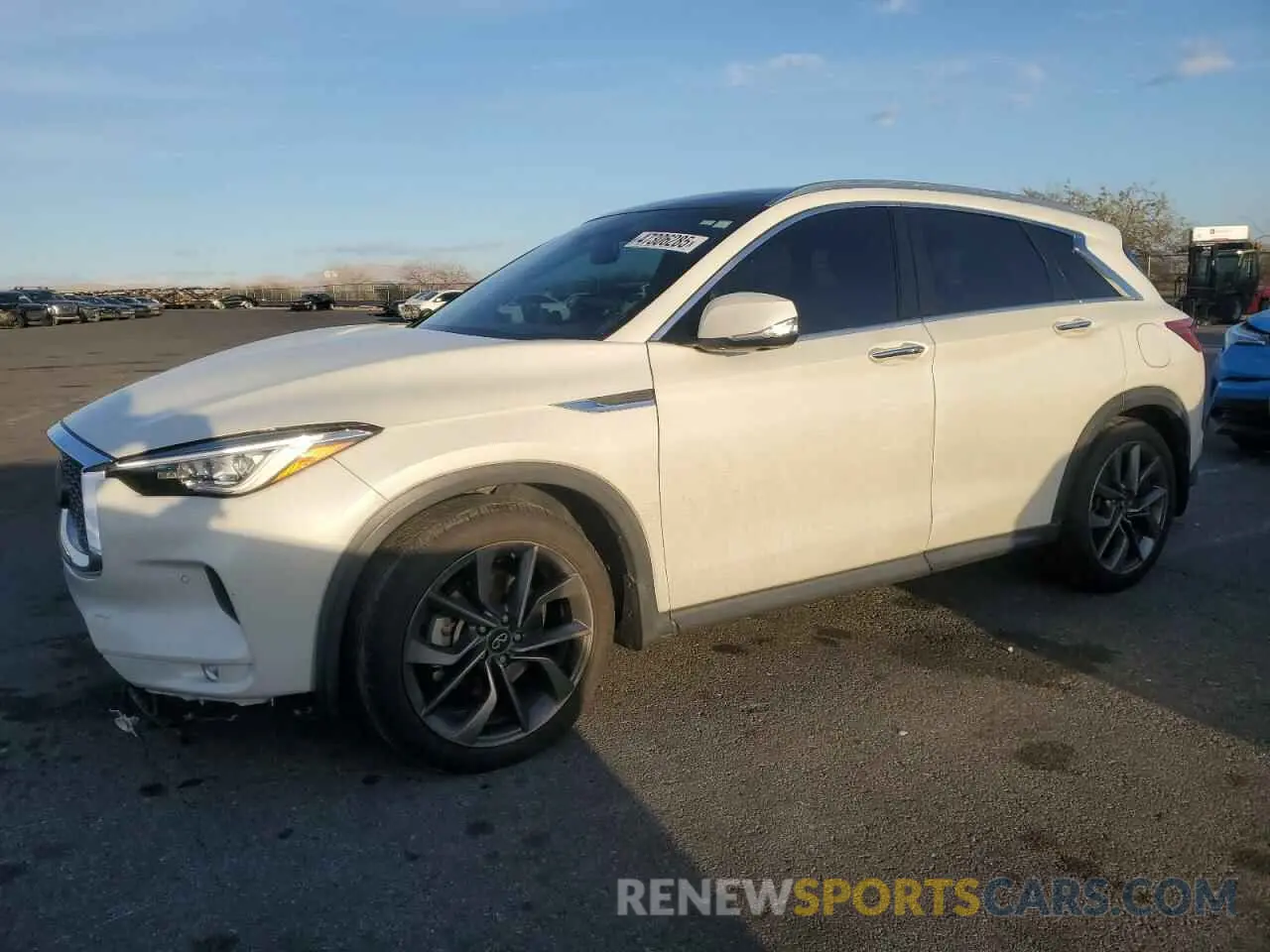 1 fotografías del automóvil dañado 3PCAJ5M39LF118184 INFINITI QX50 2020