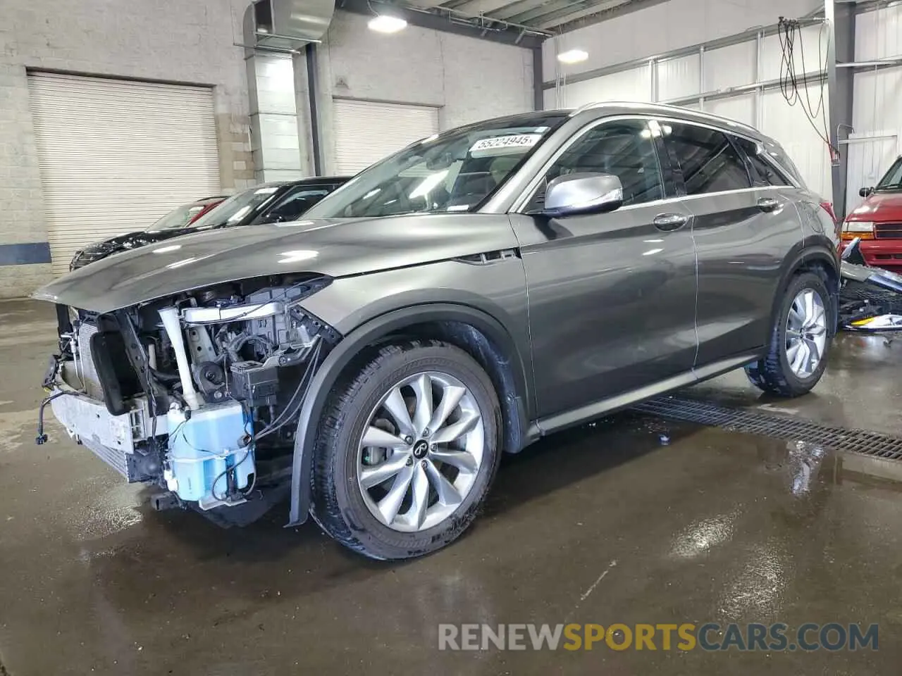 1 fotografías del automóvil dañado 3PCAJ5M3XLF101376 INFINITI QX50 2020