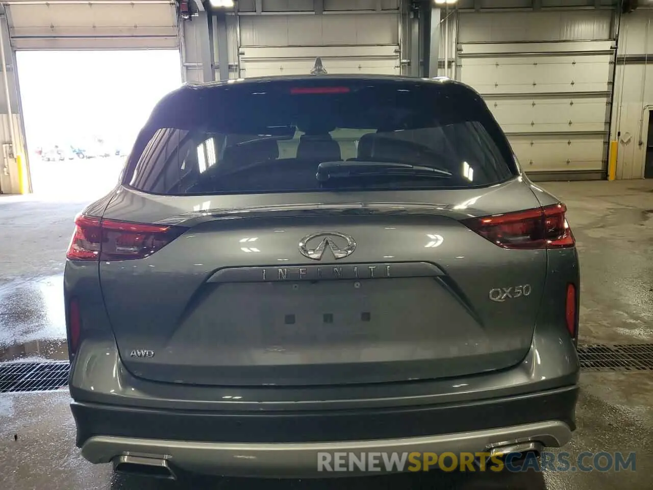 6 fotografías del automóvil dañado 3PCAJ5M3XLF101376 INFINITI QX50 2020