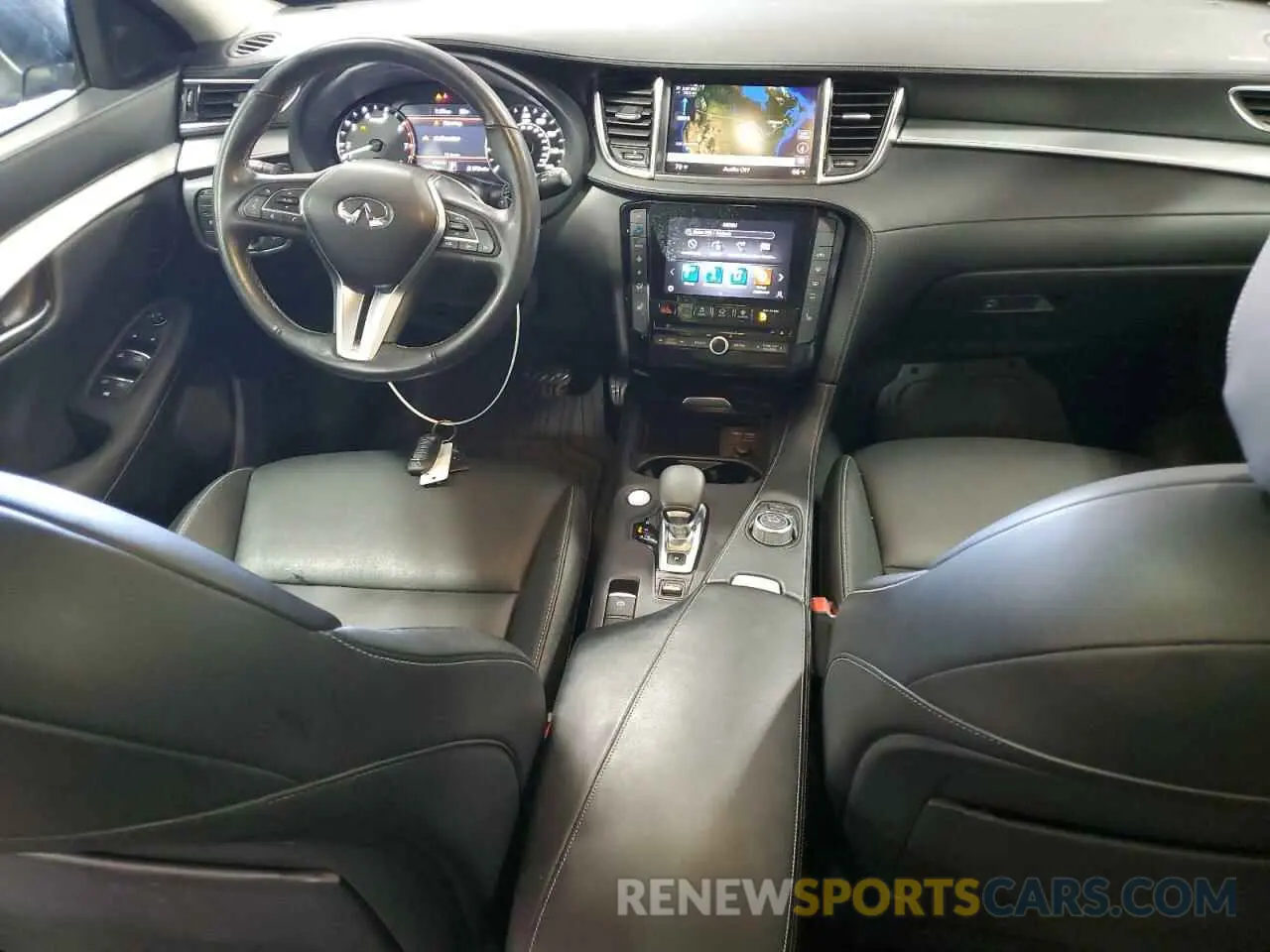 8 fotografías del automóvil dañado 3PCAJ5M3XLF101376 INFINITI QX50 2020
