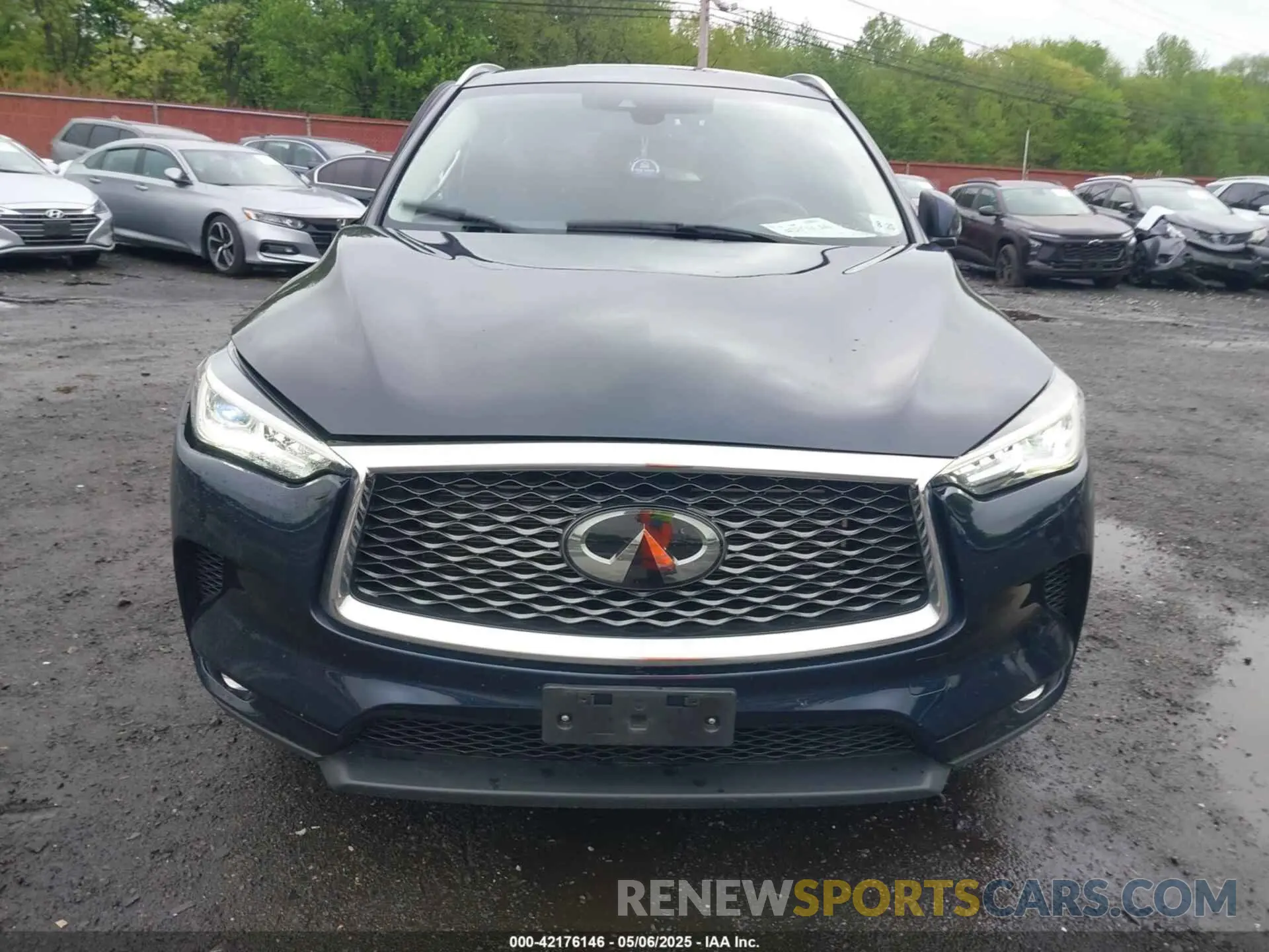 12 fotografías del automóvil dañado 3PCAJ5M3XLF107050 INFINITI QX50 2020
