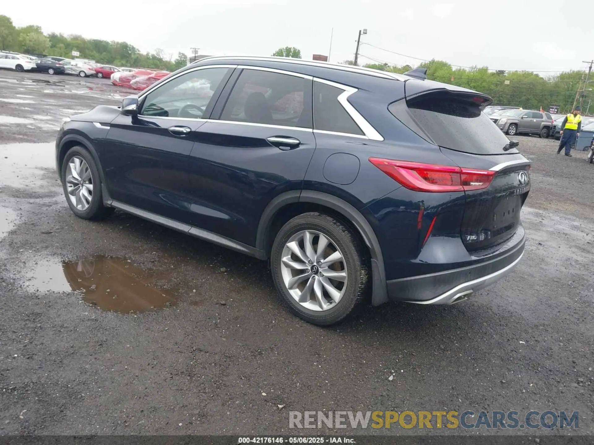 3 fotografías del automóvil dañado 3PCAJ5M3XLF107050 INFINITI QX50 2020
